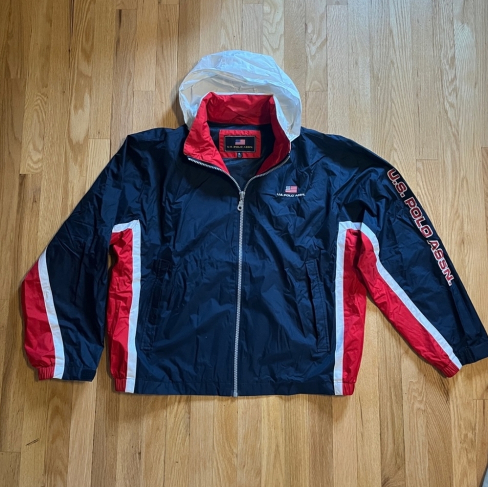 Vintage US Polo Association Windbreaker